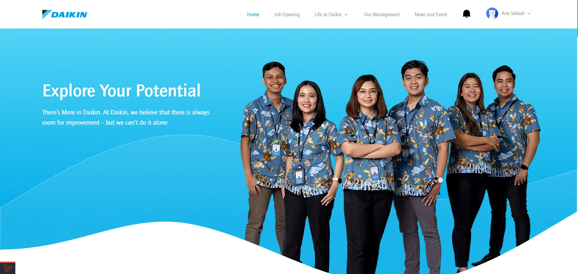 Image of Daikin E-Recruitment (Job Portal)